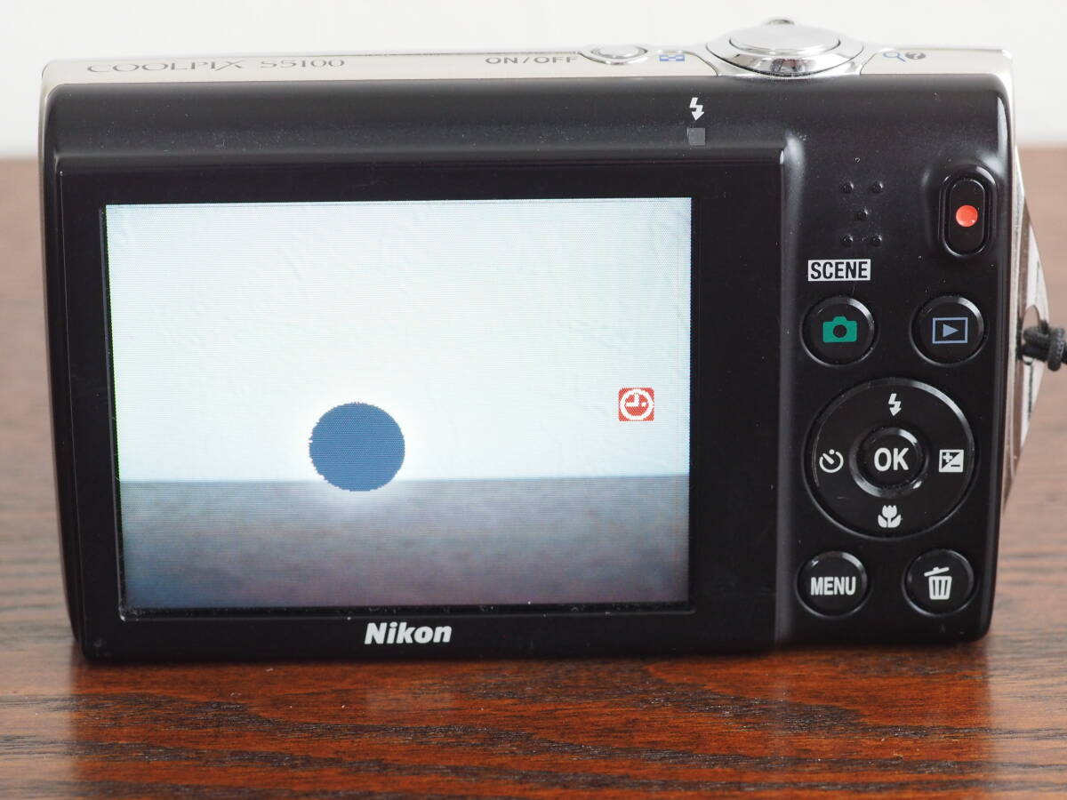 Nikon ニコン COOLPIX S5100 ウォームシルバー ジャンク_画像7