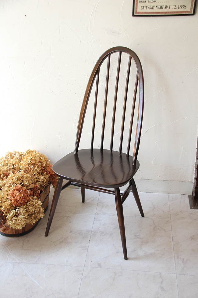 ■店頭価格￥３８５００■アーコール クエーカーチェア３２■英国 Ercol ヴィンテージチェア 木製・古木椅子の画像10