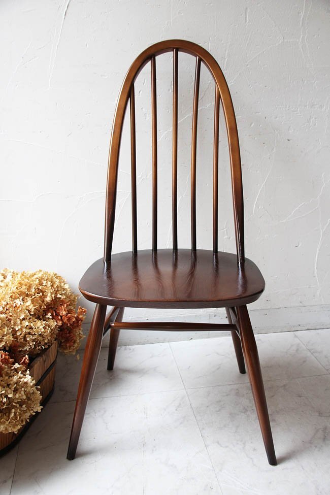 ■店頭価格￥３８５００■アーコール クエーカーチェア４４■英国 Ercol ヴィンテージチェア 木製・古木椅子の画像1