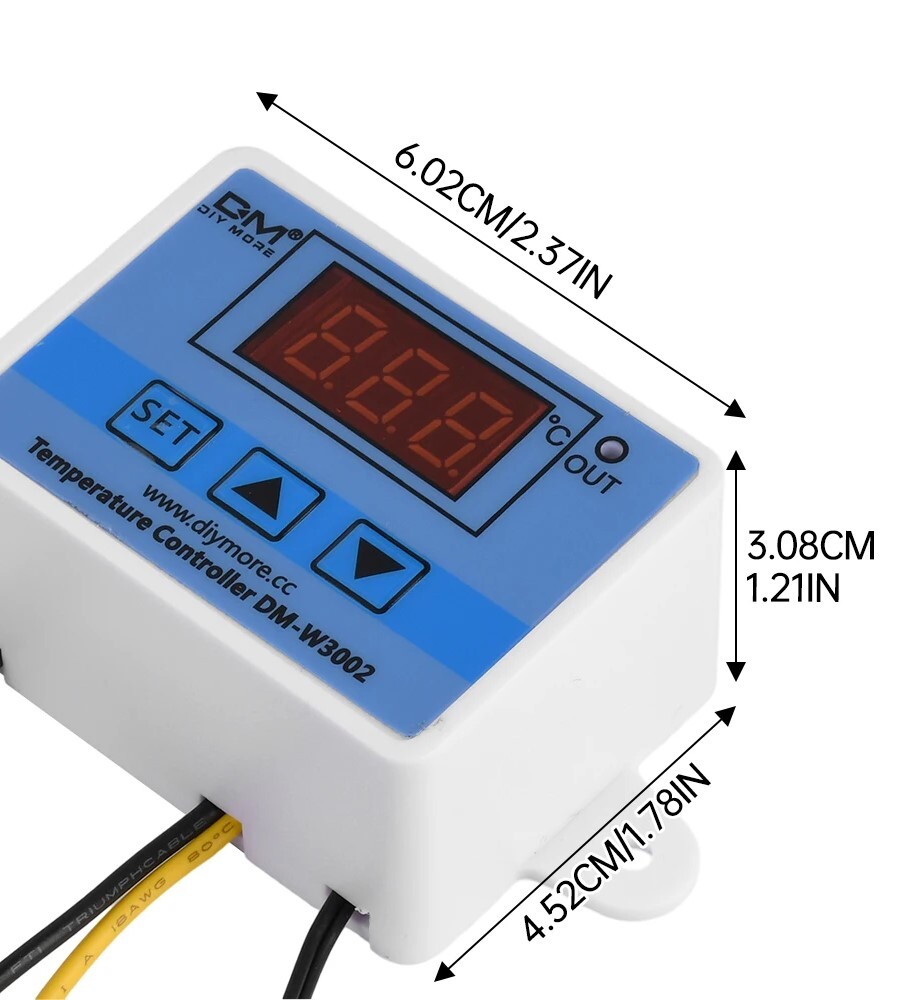 *** digital thermostat temperature controller AC110V -50*C~110*C *** 1 piece. in the price ..
