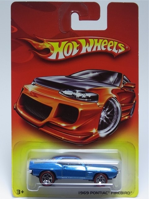 ★★日曜夜★未開封新品★EXCLUSIVE ASSORTMENT CARD★1969 PONTIAC FIREBIRD (T/A)★RED LINE★HOT WHEELS_画像3