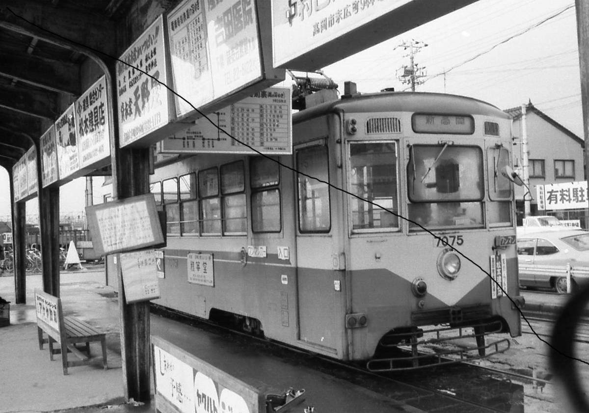 加越能鉄道（現万葉線）　昭和40年代後半　８枚　データをメール添付かCD-Rで。_画像8