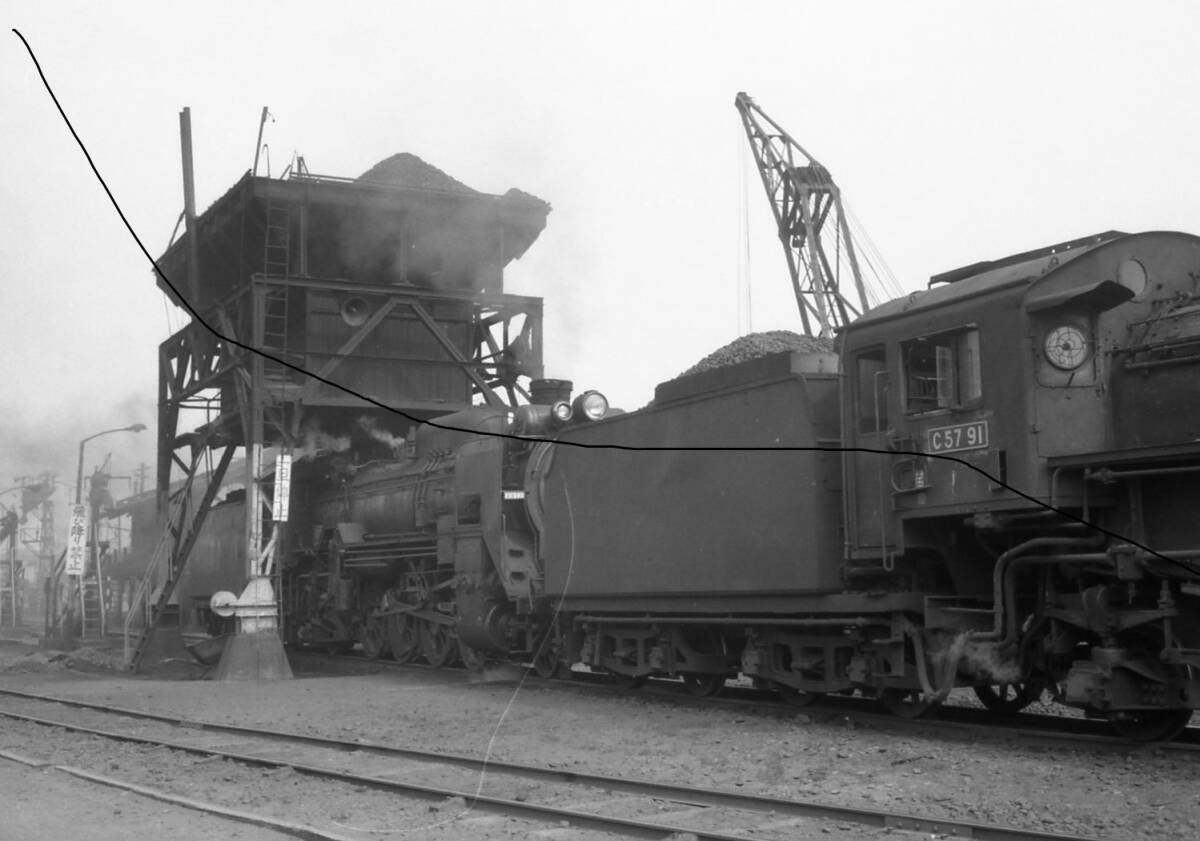 国鉄時代 昭和47年 北海道 SL 蒸気機関車 C57型 6枚 データをメール添付で送信かCD-Rで。 の画像2