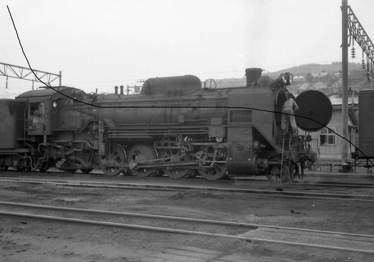 国鉄時代 昭和47年 北海道 SL 蒸気機関車 D51型 カラー5枚 白黒40枚 計45枚 CD-Rで。 の画像7