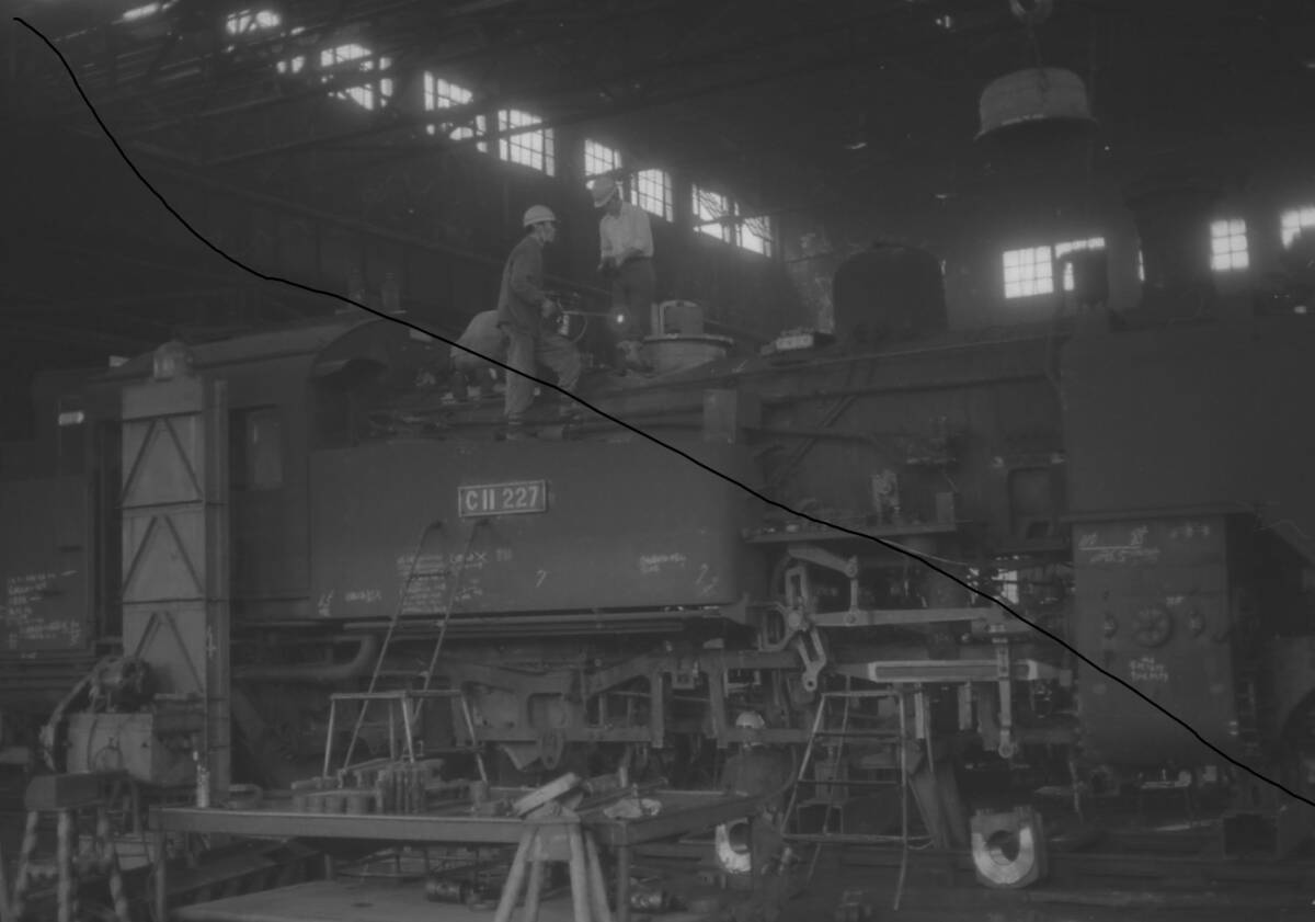 国鉄時代 昭和47年 北海道 SL 蒸気機関車 C11 C12型 枚 データをメール添付で送信かCD-Rで。 の画像2