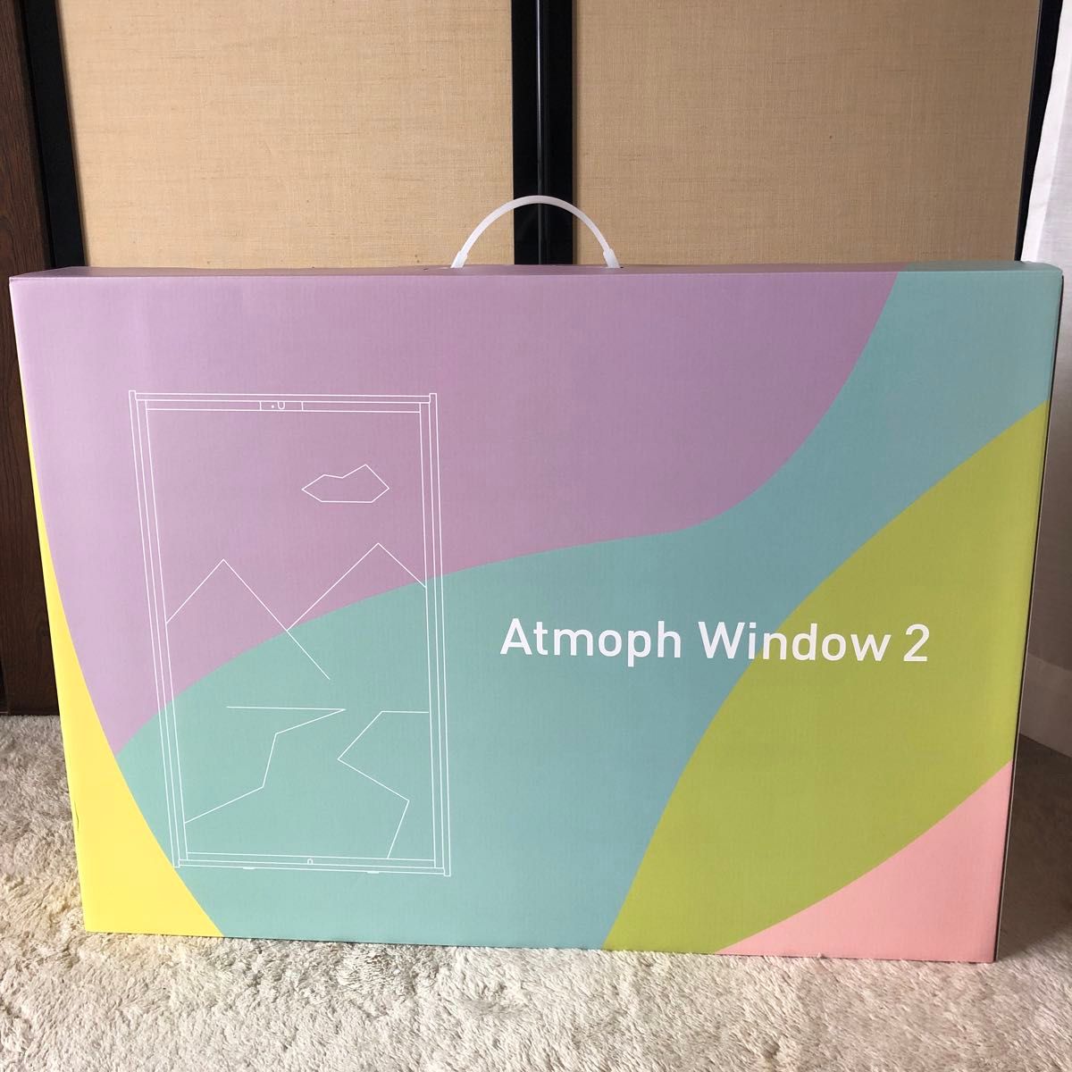Atmoph Window 2 ホワイト　アトモフウィンドウ2 スーとディスプレイ