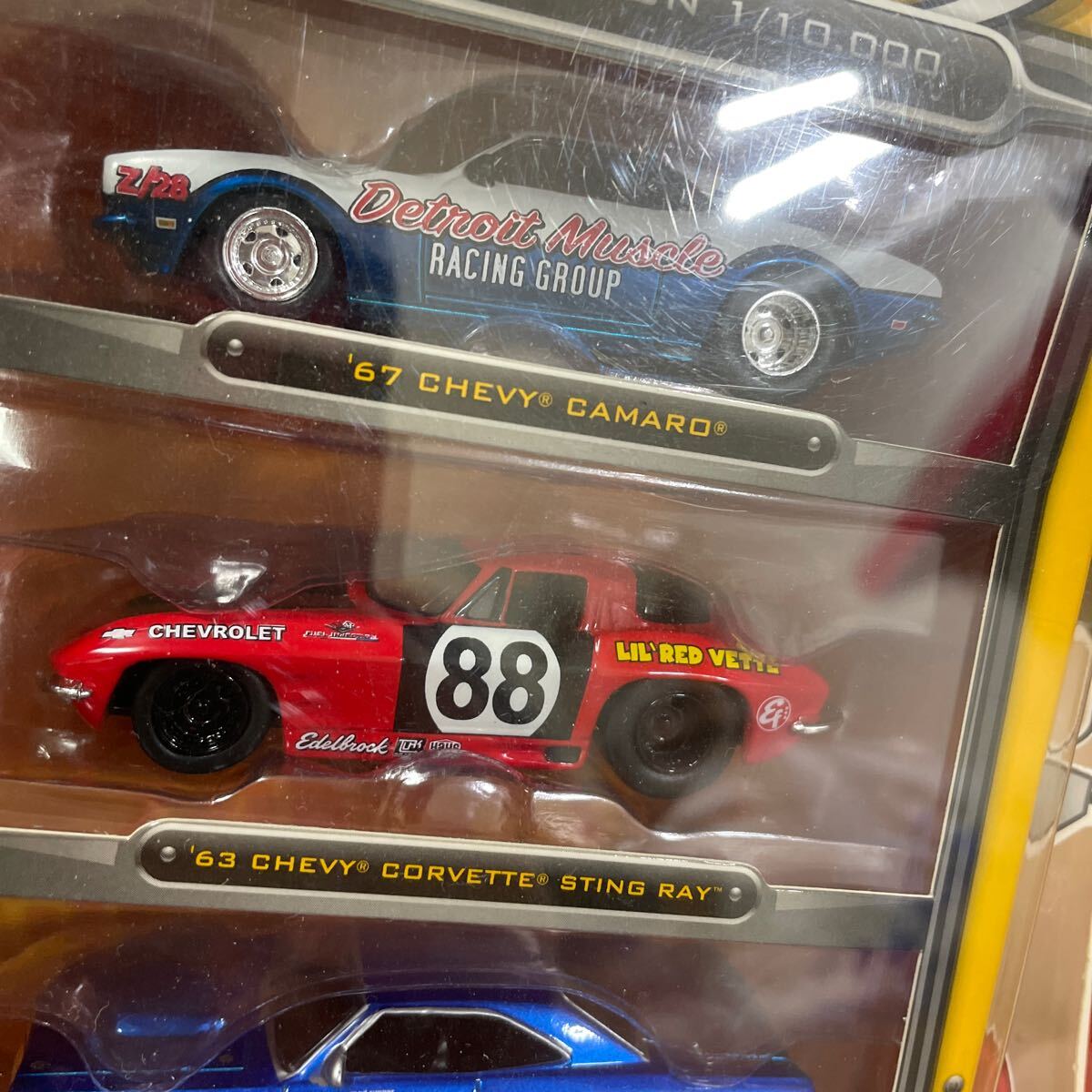 Jada TOYS BIGTIME CAMARO CORVETTE ROAD RUNNER PLYMOUTH CUDA SHELBY GT500 カマロ コルベット クーダ シェルビー ロードランナーの画像3