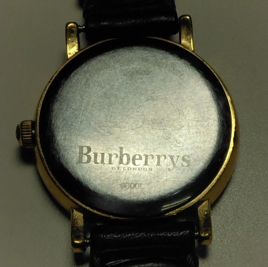Burberrys バーバリー 6000L レディース クオーツ腕時計 ETA社製 Cal.902.002
