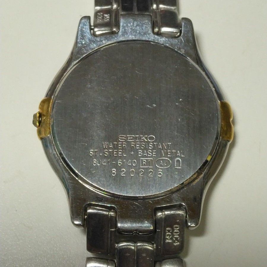 【年差±10秒】SEIKO セイコー ドルチェ クオーツ腕時計 8J41-6140