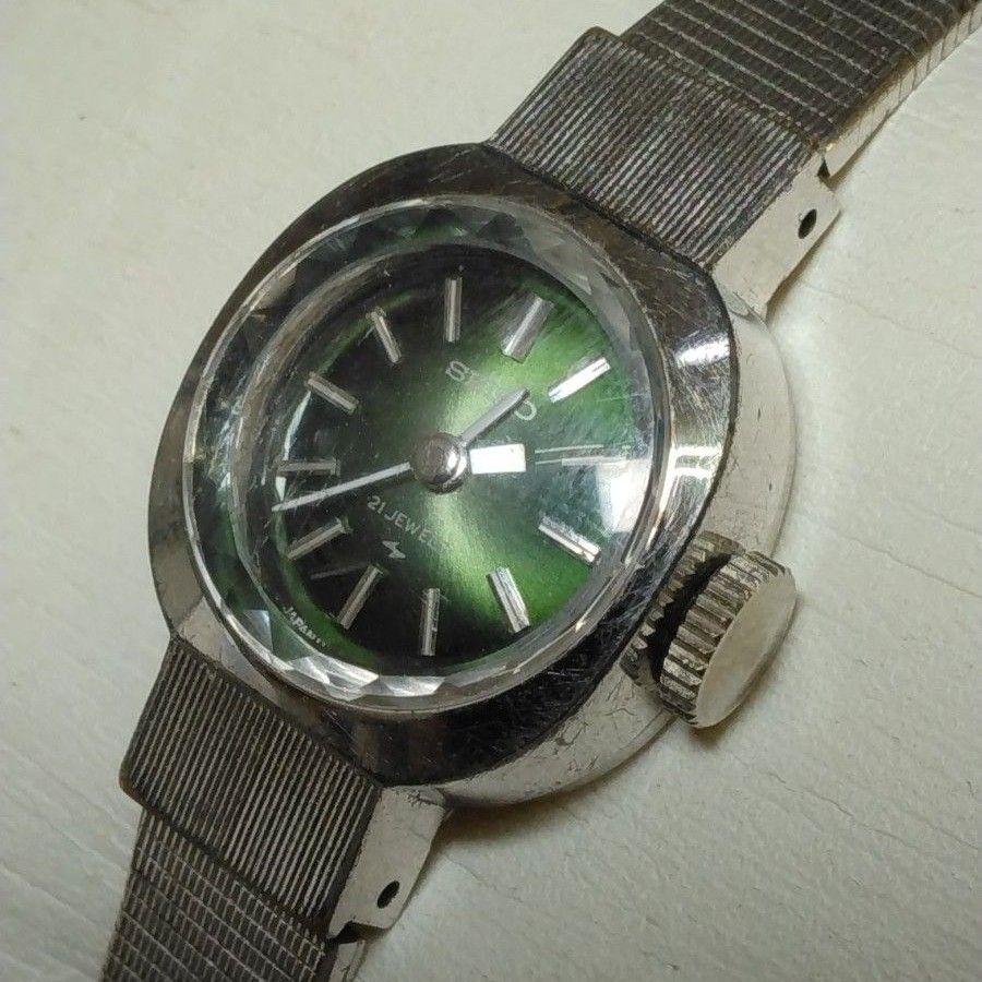 【ヴィンテージ稼働品】SEIKO セイコー ブレスレット 腕時計 11-0340 WGP 手巻き21石 亀戸製