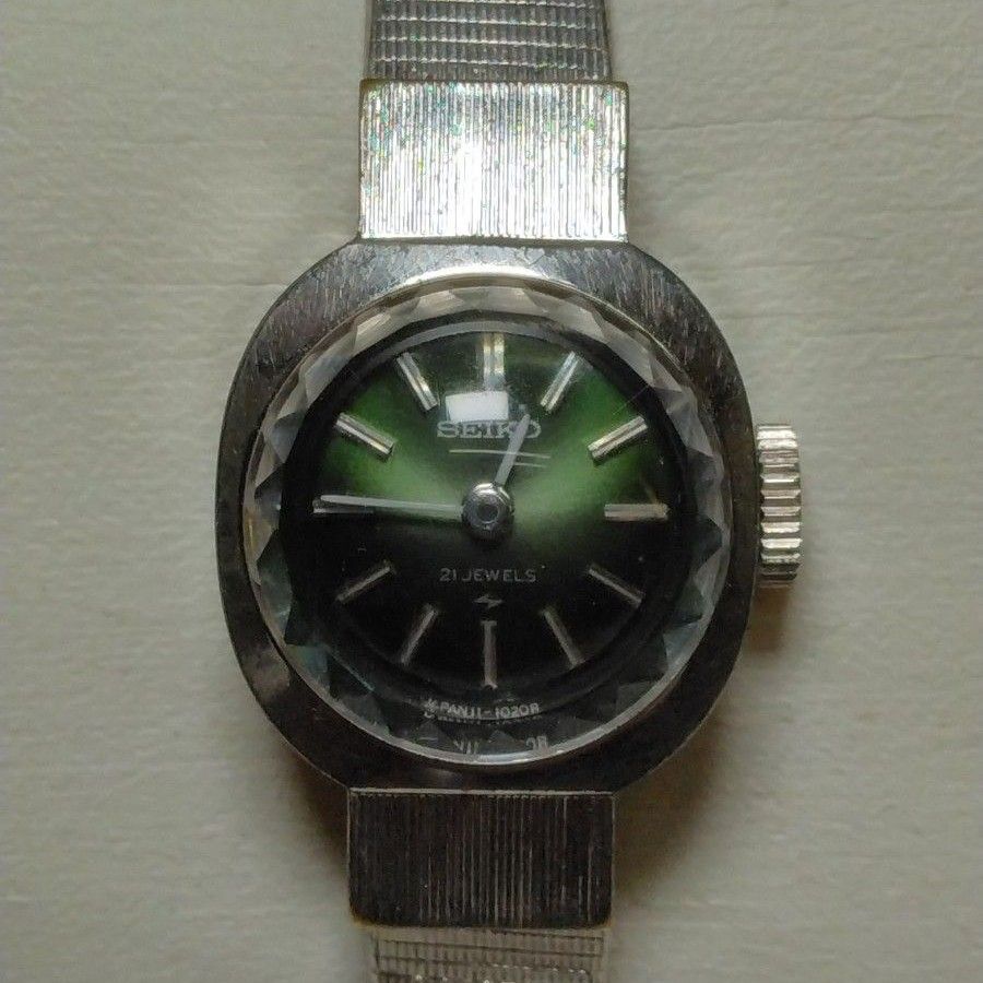 【ヴィンテージ稼働品】SEIKO セイコー ブレスレット 腕時計 11-0340 WGP 手巻き21石 亀戸製