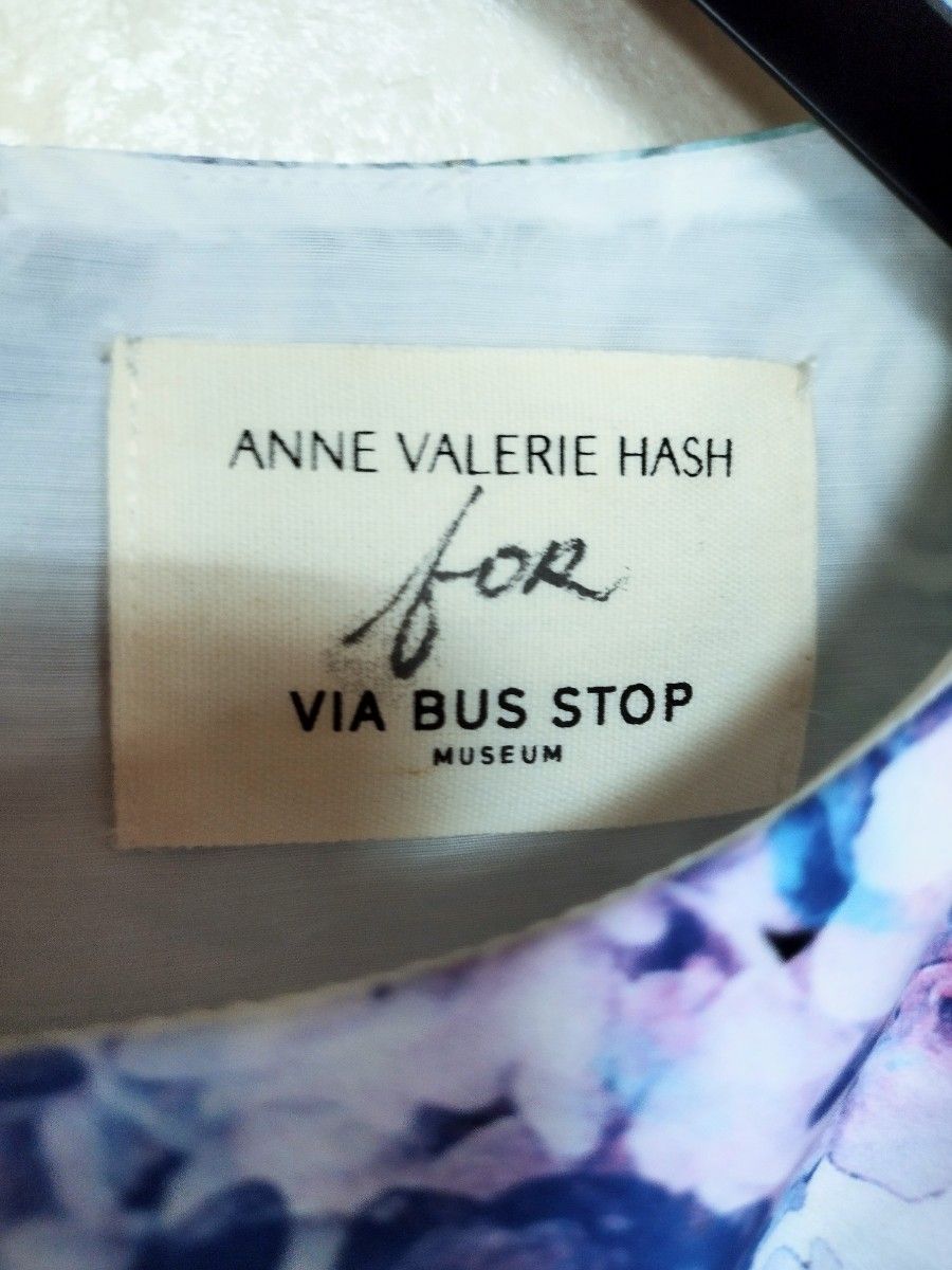 紫陽花模様☆和柄ワンピース ☆ ANNE VALERIE HASH