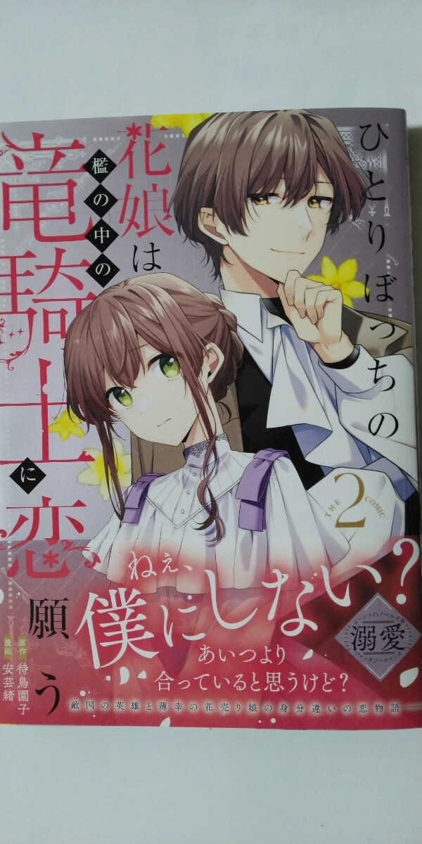 4月新刊*ひとりぼっちの花娘は檻の中の竜騎士に恋願う②*マッグガーデンコミックス*安芸緒_画像1