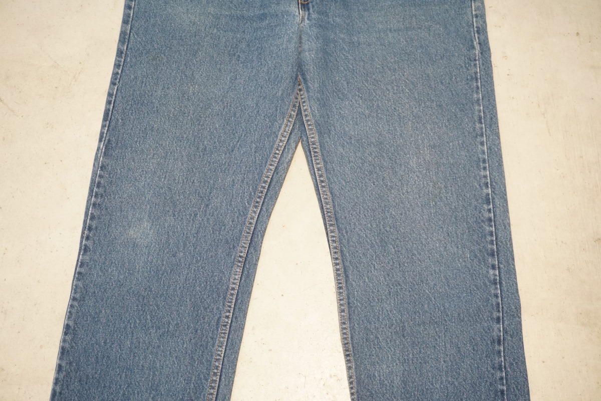 美品 90s ビンテージ Levi's リーバイス 505 40505-0215デニム パンツ ジーンズ レギュラー バギー 股割り USA製 95年製 W40×L32 324O17▲_画像3