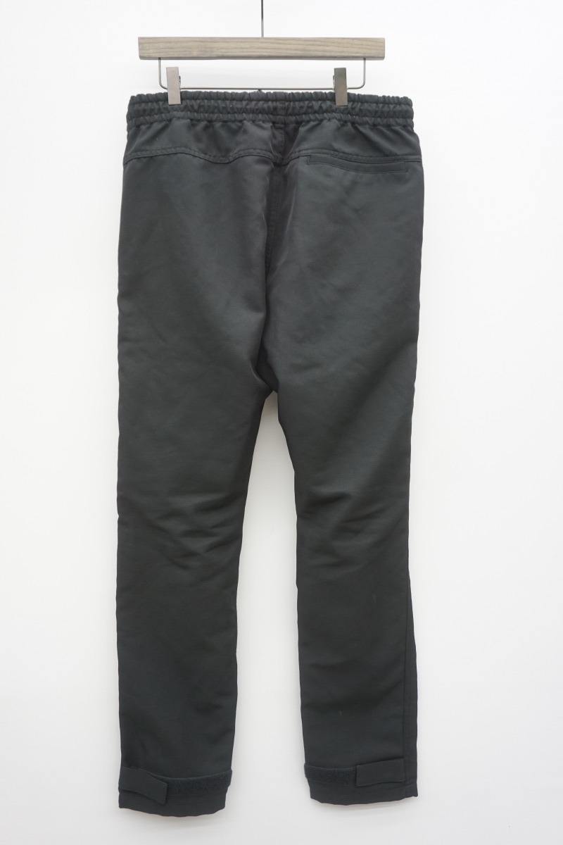 美品 20SS nonnative ノンネイティブ SOLDIER EASY PANTS POLY TWILL ツイル ソリッド イージー パンツ NN-P3734 黒サイズ2本物406O▲_画像2