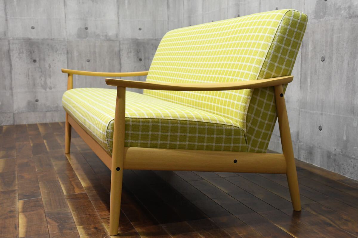 DDC45 展示品 カリモク KITONO キトノ コノハソファ 3シーター DDC45 展示品 カリモク KITONO キトノ コノハソファ 3シーター