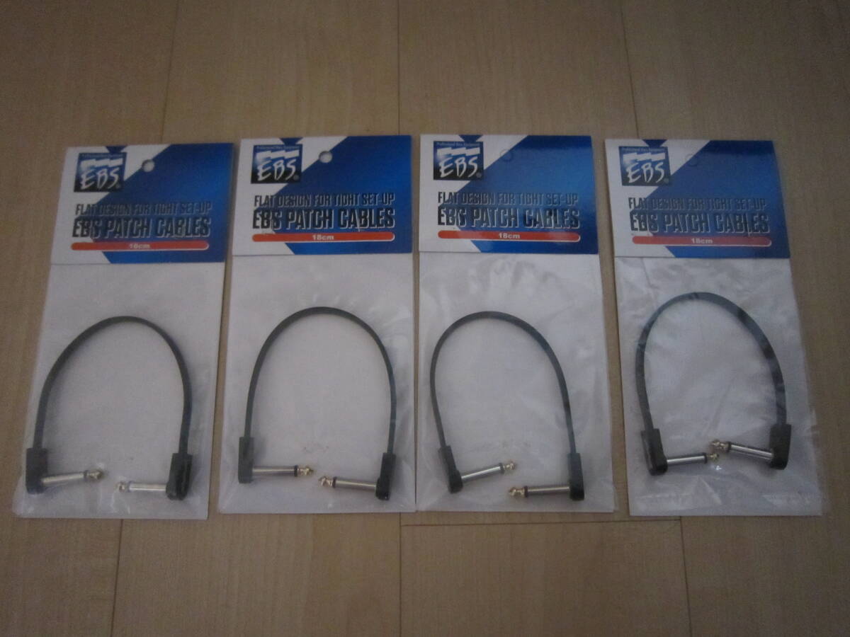 EBS PATCH CABLES(18cm) ×4本セットの画像1