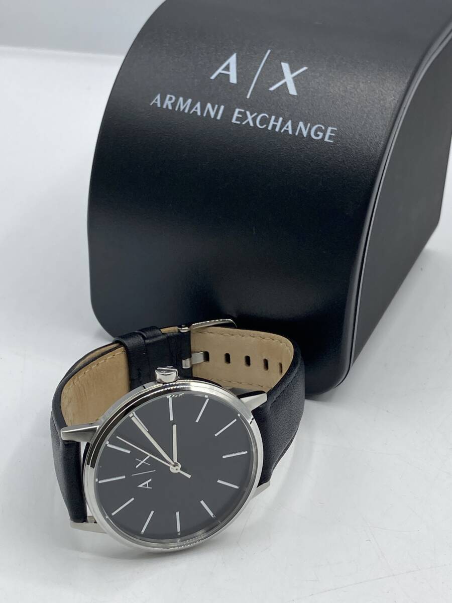 【2585】アルマーニ 時計 メンズ エクスチェンジ Armani Exchange AX2703 電池切れ テスター反応ありの画像9