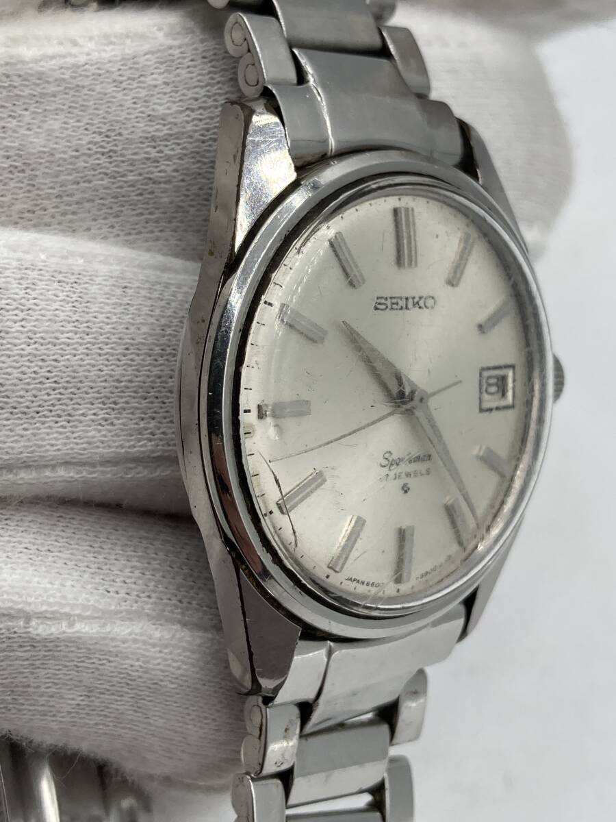 【2614】SEIKO セイコー スポーツマン 6602 9982 Sportsman Calendar カレンダー 手巻き アンティーク ビンテージ 時計 稼働品_画像4