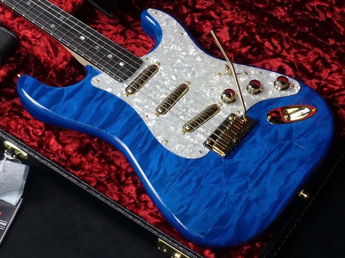 Fender Custom Shop ＜フェンダーカスタムショップ＞ Quilt Maple Stratocaster NOS Sapphire Blue Trans_画像4