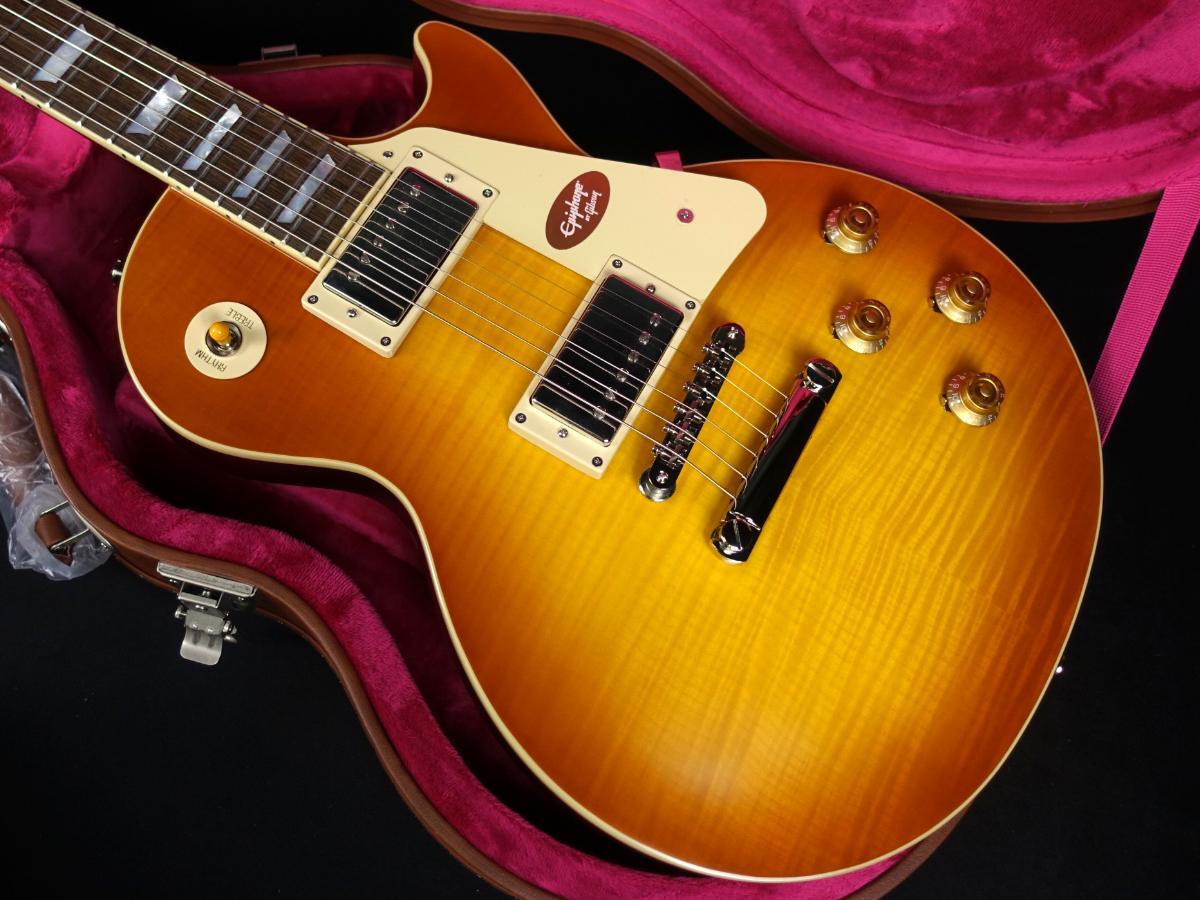 Epiphone ＜エピフォン＞ Inspired By Gibson Custom 1959 Les Paul Standard Iced Tea Burst_画像3