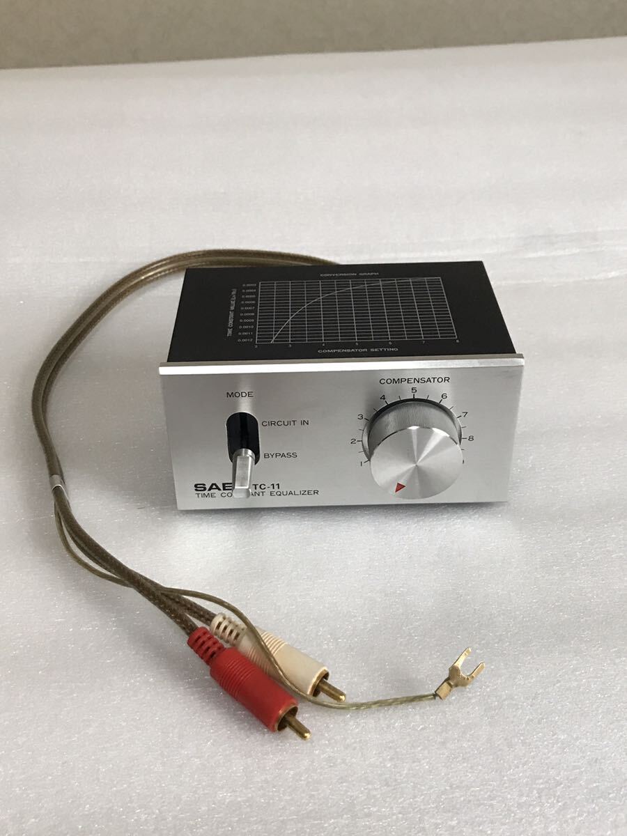 SAEC サエク TC-11 TIME CONSTANT EQUALIZER タイムコンスタント イコライザー 動作未確認 中古現状品の画像1