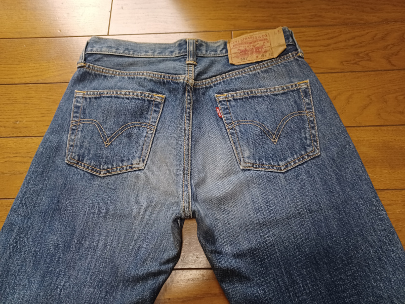 Levi's 501 w29(75cm)　ボタンフライ　送230円可能 フィリピン製　359　　No.7 _画像8