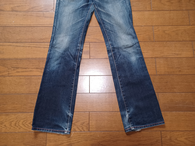 Levi's 517 ブーツカット　w29(74cm)　日本製　送230円可能　ユーズド加工 Levi's PREMIUM_画像3