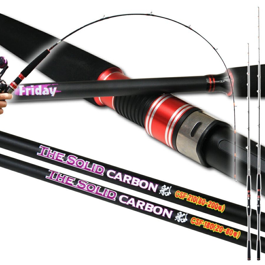 Friday Carbon Solid 船 CSF-210（20-80号)+SeaMastug Digital 300P