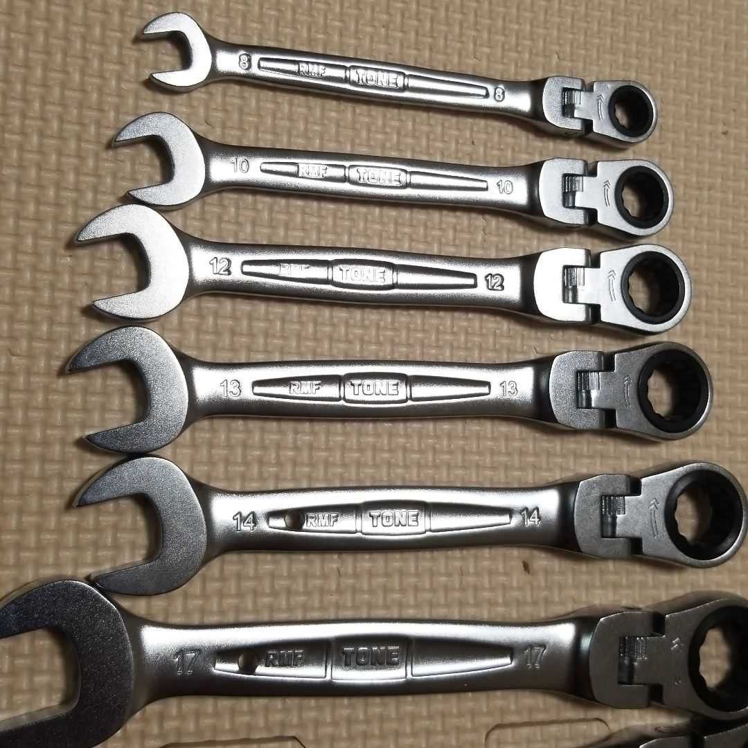 TONE トネ 首振りラチェットめがねレンチ コンビネーション TONE トネ 首振りラチェットめがねレンチ コンビネーション