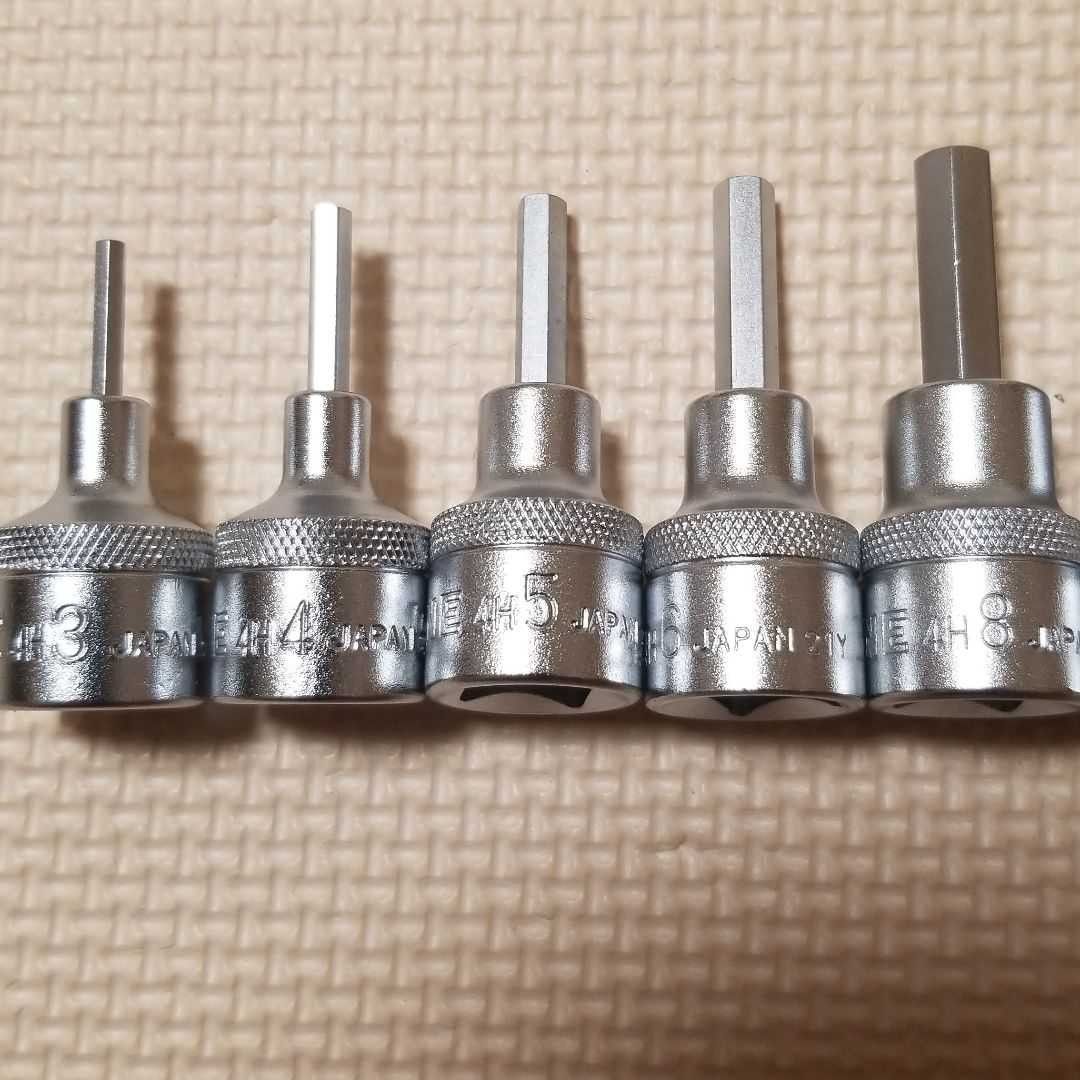 TONE　トネ　1/2　12.7　ヘキサゴンソケットセット　未使用　9点　工具セット