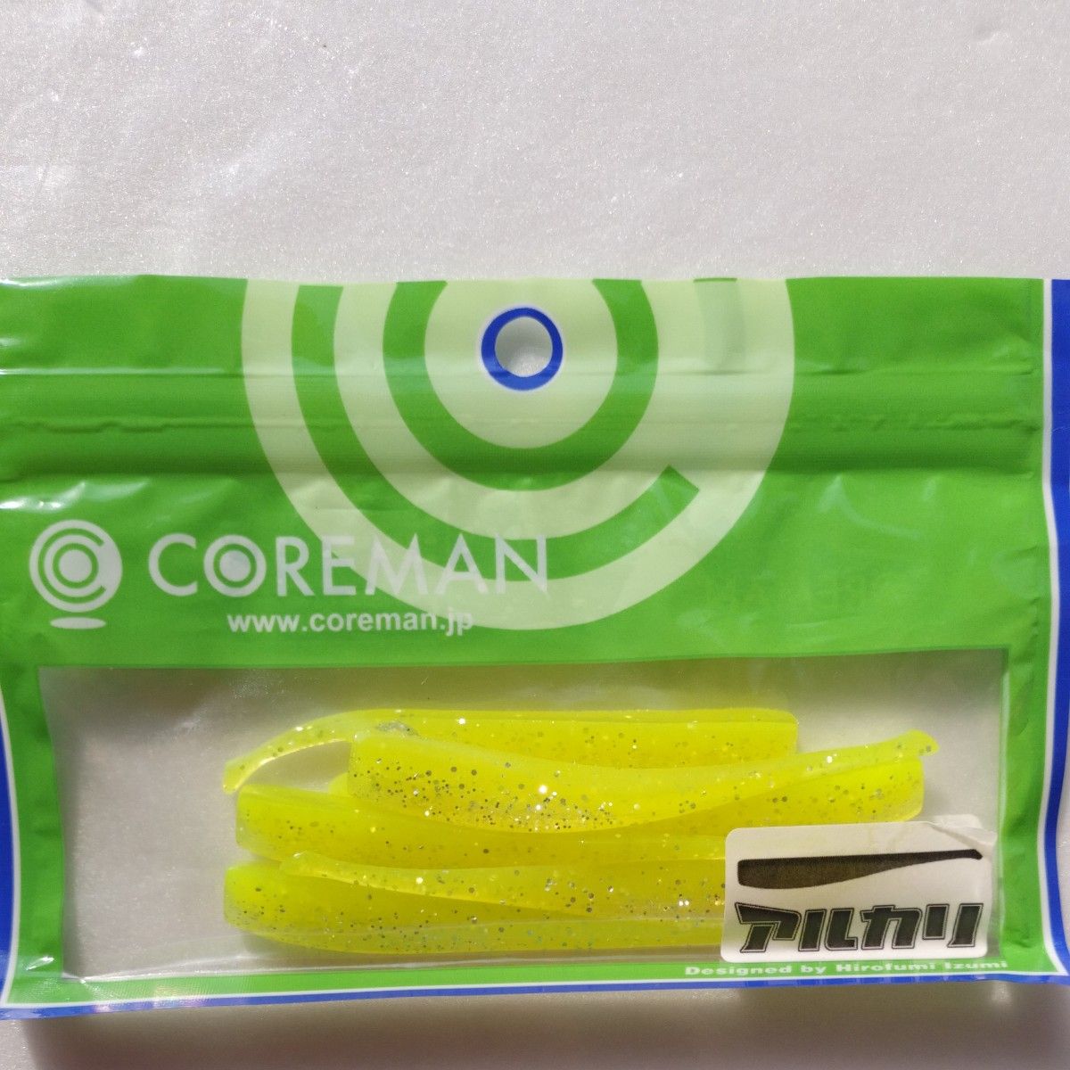 【新品,未使用】コアマン　CA-01アルカリ　3.3インチ　5色　シーバス　タチウオ