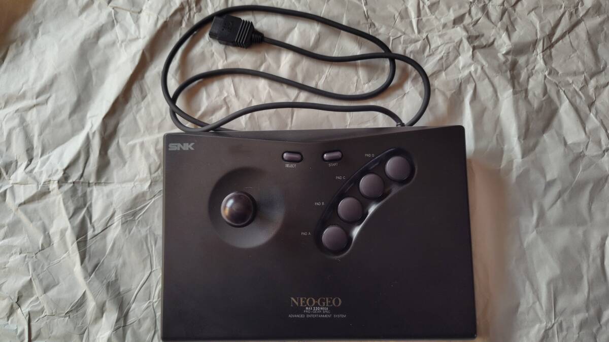 中古 ネオジオ NEOGEO スティック コントローラの画像2