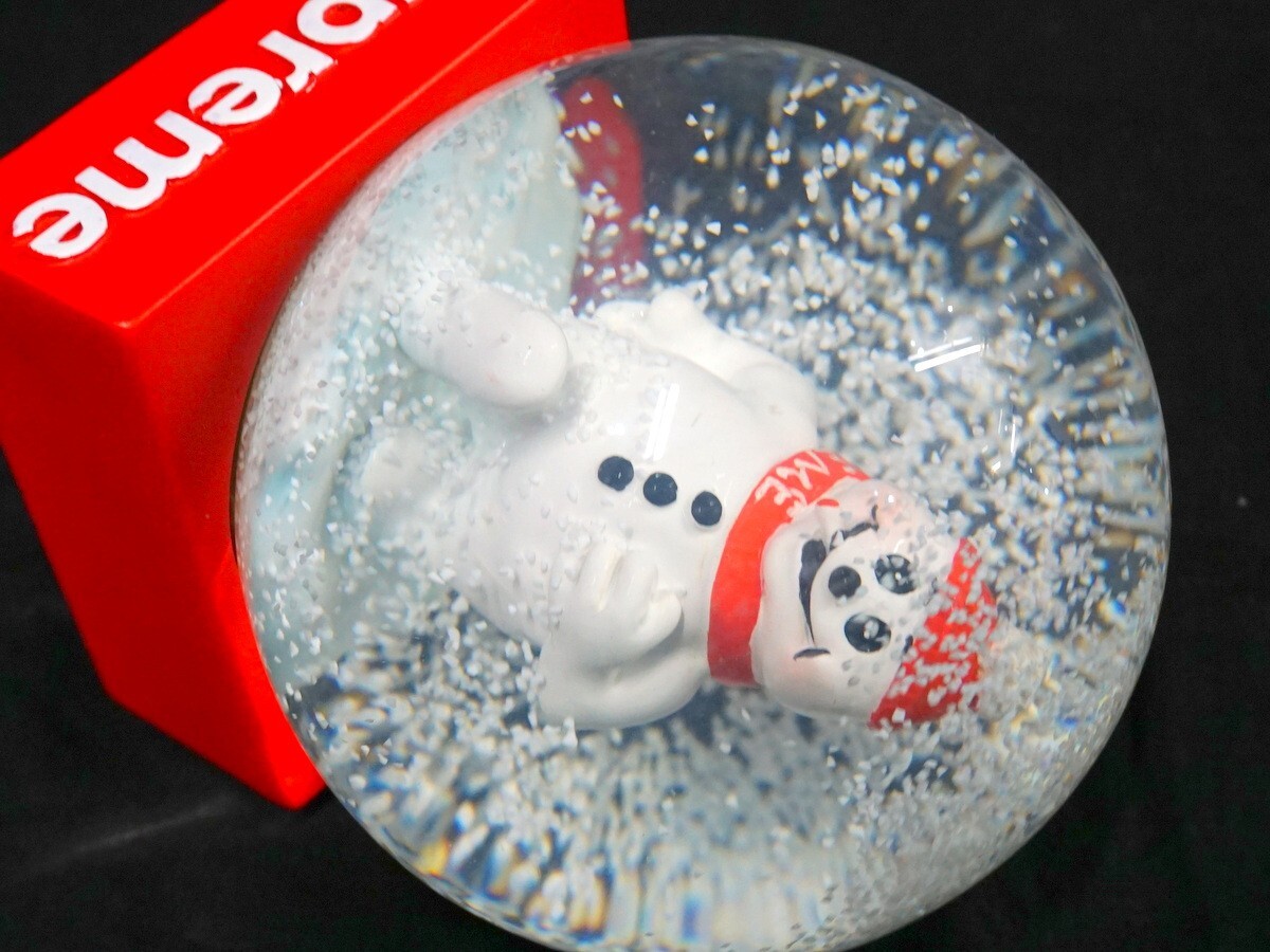 1000円スタート スノードーム Supreme シュプリーム 雪だるま Sunowman スノーマン Snowglobe スノーグローブ インテリア 置物 3 ZZ30018の画像9