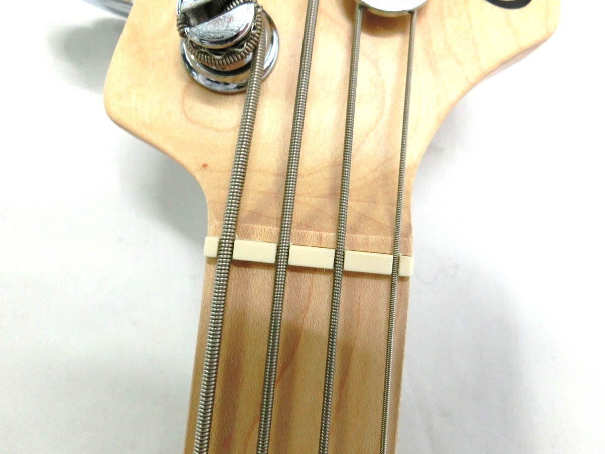 1000円スタート エレキベース Compact Bass コンパクトベース 本体 ソフトケース 弦楽器 4弦 ストライト 演奏 ライブ バンド 2 ZZ30004の画像6