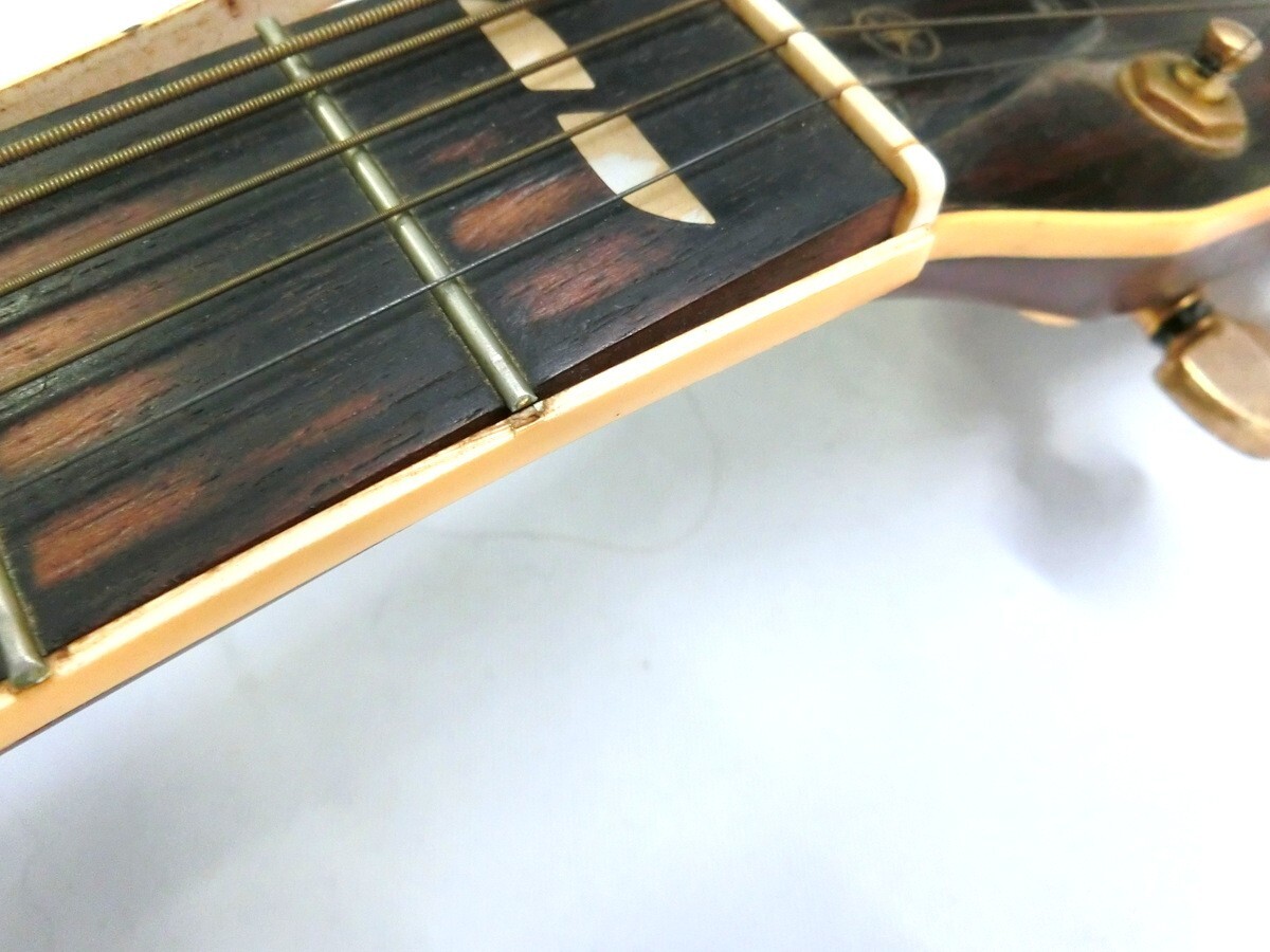 1000円スタート アコースティックギター YAMAHA FG-401 WB ヤマハ レスポールタイプ 本体のみ 6弦 弦楽器 楽器 アコギ WHO ZZ30001★の画像10