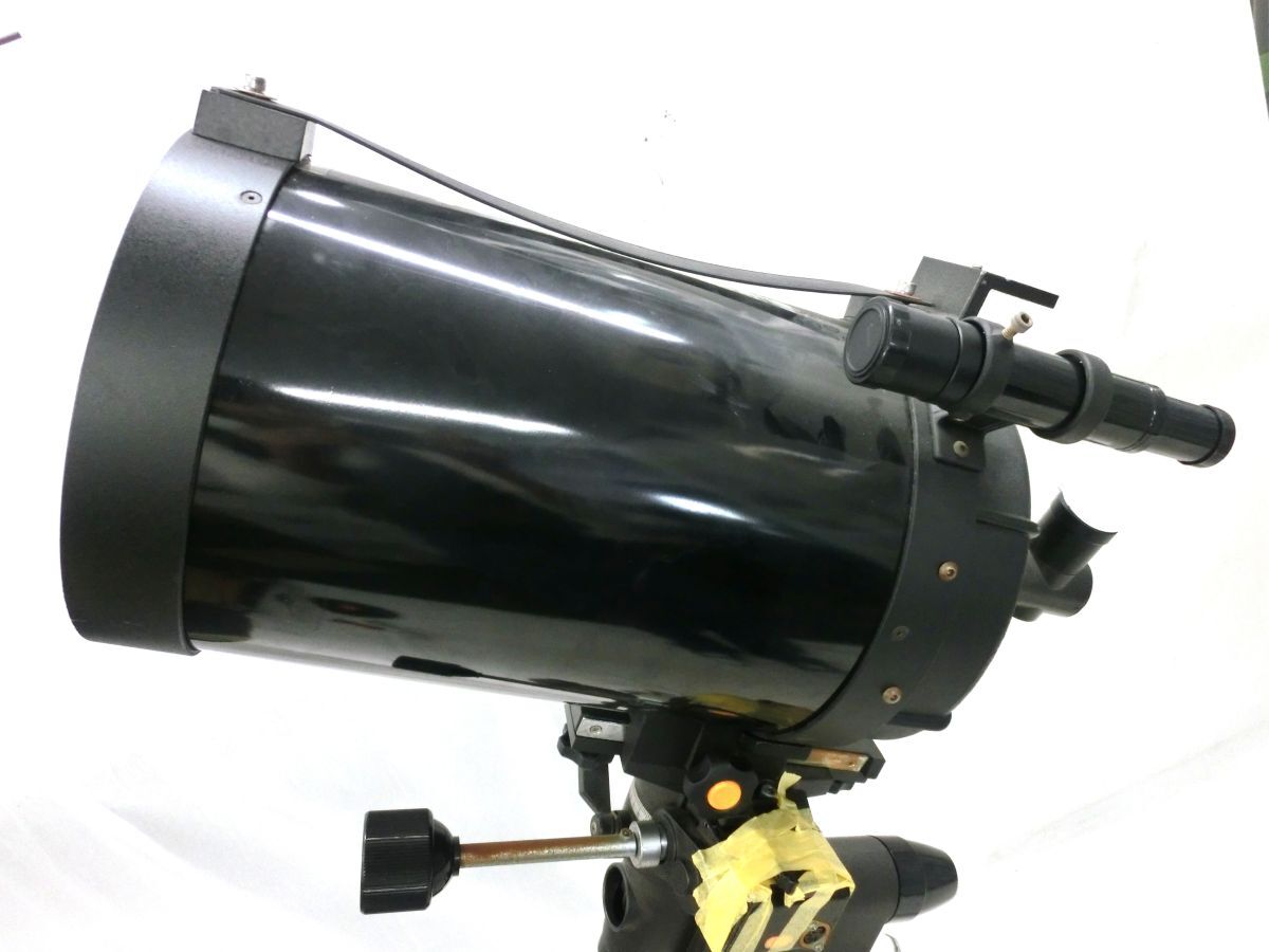 1000円スタート 天体望遠鏡 メーカー型番未記載 三脚・ファインダー付 口径約195mm 天体観測 引取りのみ限定 3 AA8007の画像5