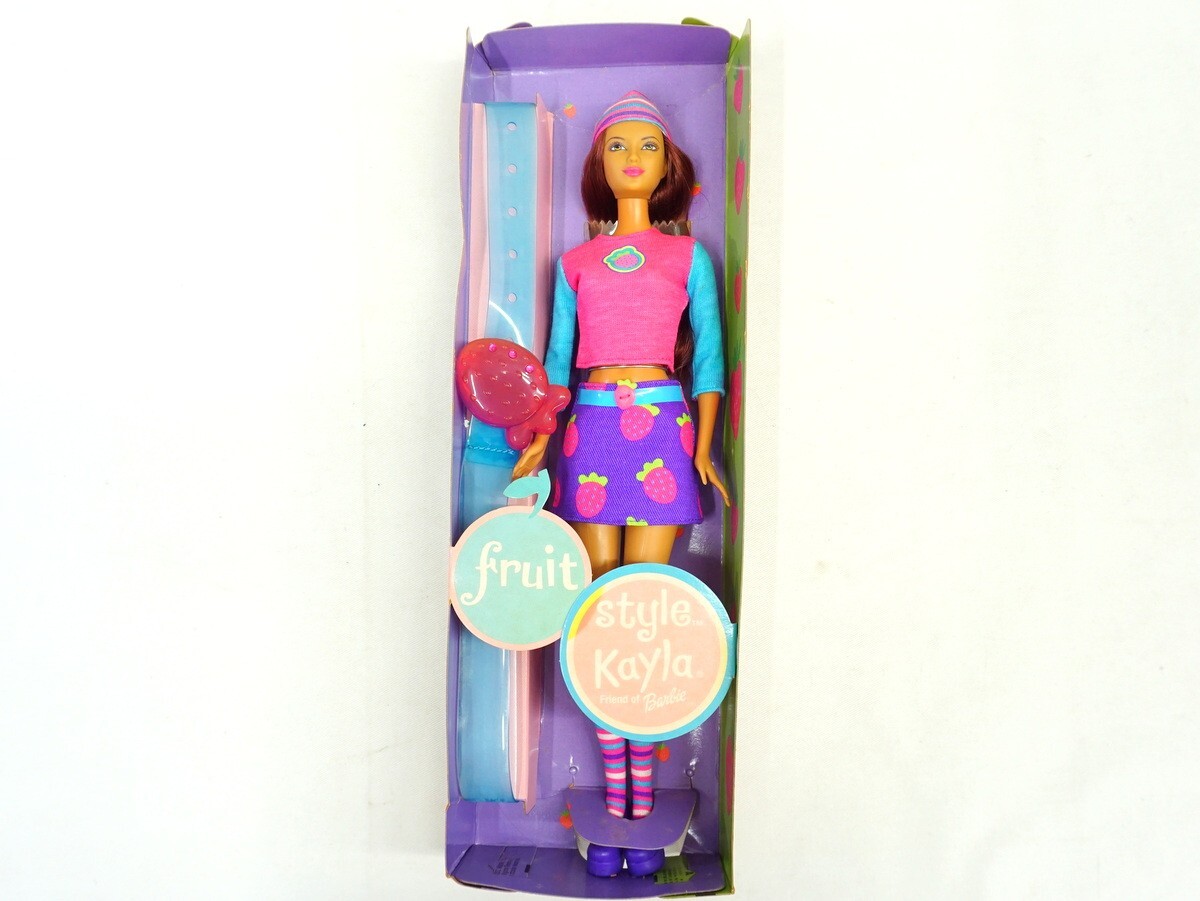 1000円スタート バービー人形 Barbie Fruit Style Kayla フレンド フルーツスタイルカイラ 香付き MATTEL マテル 2002 当時物 4 BB30024の画像3