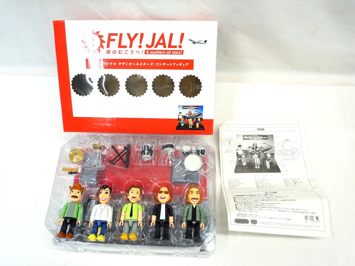 1000円スタート フィギュア 2点 JAL オリジナル サザンオールスターズ・コンサート フィギュア FLY!JAL!海の向こうへ! LIVE 2003 4 BB30010_画像2