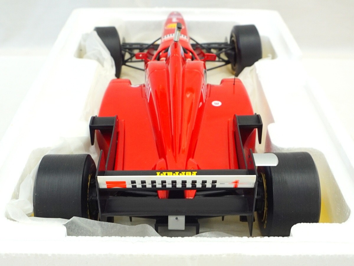 1000円スタート ミニカー モデルカー ミハエル・シューマッハ フェラーリ F 310/2 1:12 MICHAEL SCHUMACHER Ferrari Paul’s TKW BB30002の画像8