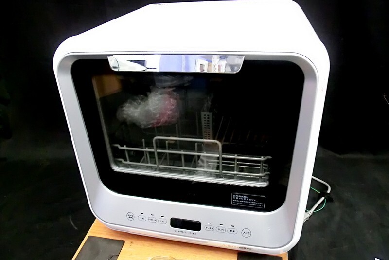 1000円スタート 食器洗い乾燥機 siroca シロカ SS-M151 2019年製 タンク式 ホワイト 食洗機 乾燥機 食器洗い機 家電 3 BB4020の画像2