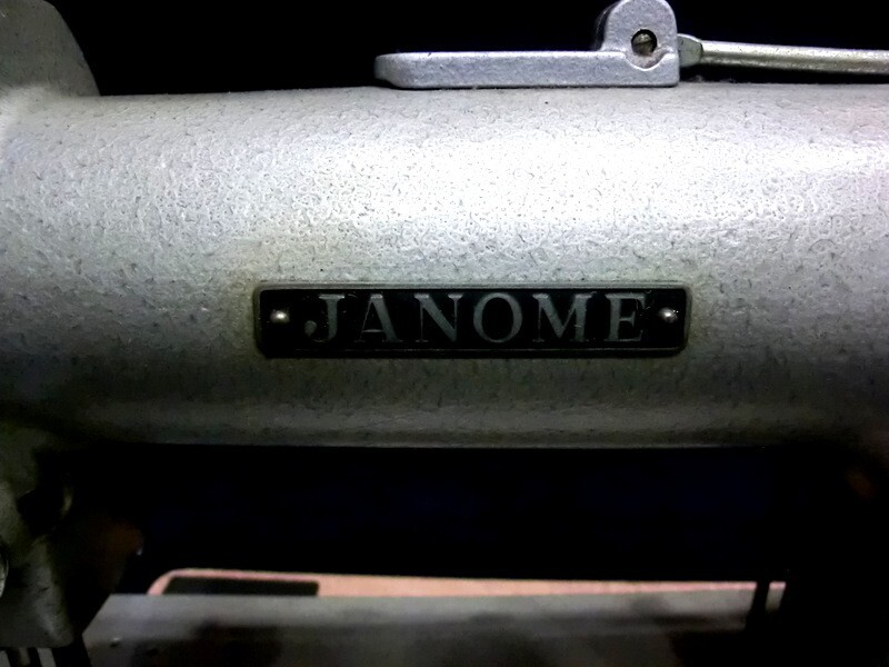 1000円スタート ミシン JANOME MODEL763型 ジャノメ ジャノメミシン 蛇の目 家庭用 ハンドクラフト 手工芸 洋裁 通電未確認 3 ミシンE①227の画像2