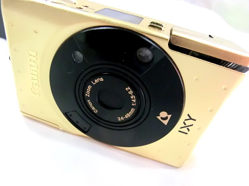 1000円スタート コンパクトカメラ CANON キャノン IXY LimitedVersion 60th 60周年 GOLD 撮影機器 ケース付 通電/動作未確認 WHO AA①205の画像4