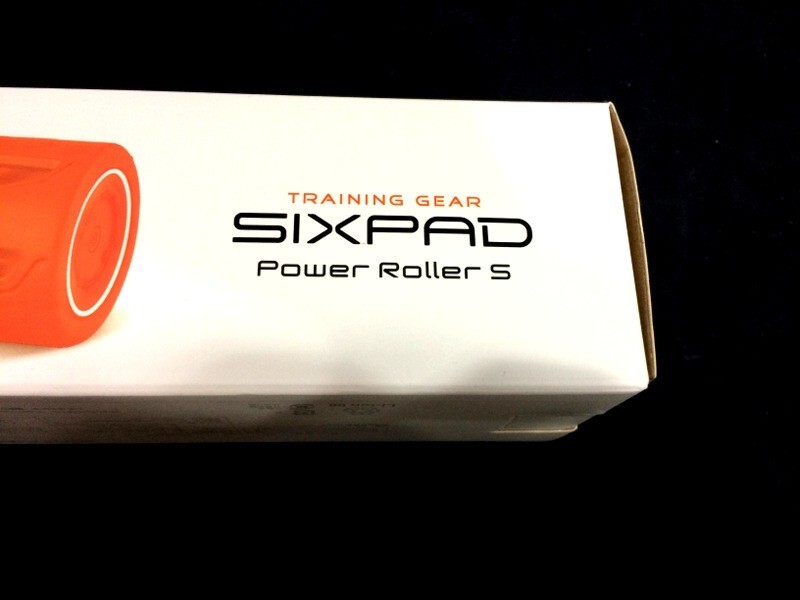 1000円スタート エクササイズ用品 SIXPAD Power Roller S シックスパッド パワーローラー エス オレンジ 外箱付き TSI BB3025の画像9