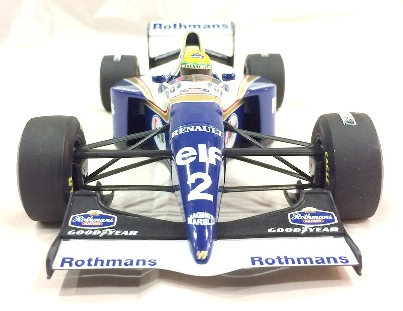 1000円スタート ミニカー MINICHAMPS Williams Renault FW16 AYRTON SENNA ミニチャンプス ウィリアムズルノー アイルトンセナ TKW BB3024の画像9