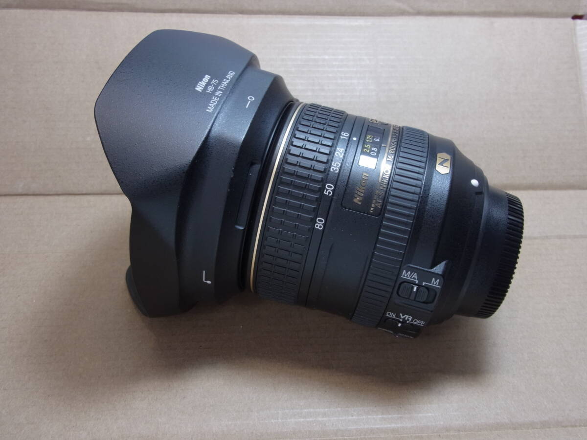 AF-S NIKKOR 16－80ｍｍ1：2．8－4E ED DX VR 訳ありの画像1