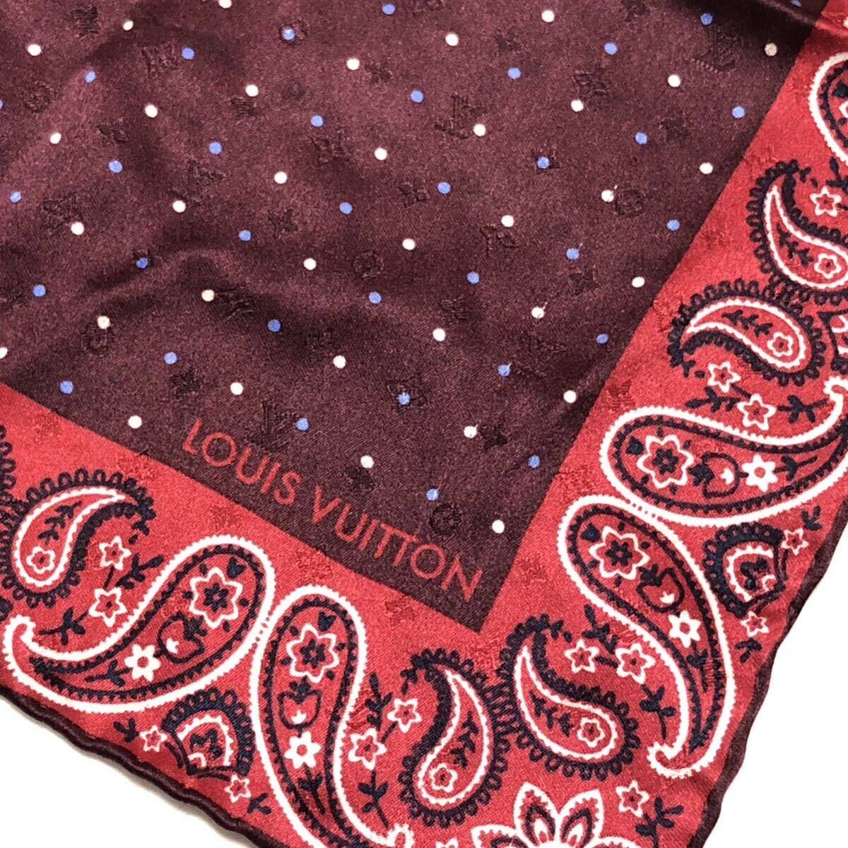 LOUIS VUITTON ルイヴィトン ミニスカーフ シャドーモノグラム LOUIS VUITTON ルイヴィトン ミニスカーフ シャドーモノグラム