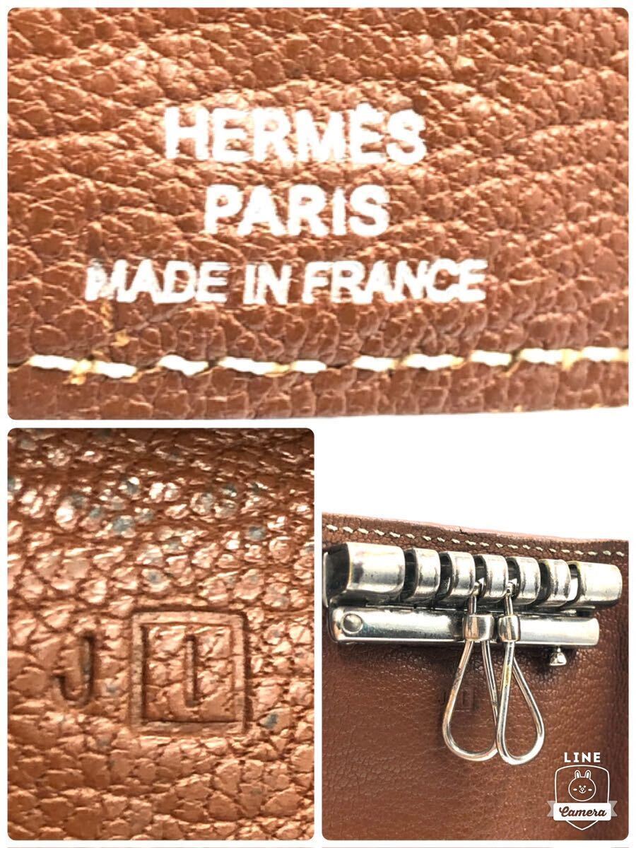 HERMES エルメス セリエ エテュイクレ6 キーケース レザー 本革 HERMES エルメス セリエ エテュイクレ6 キーケース レザー 本革