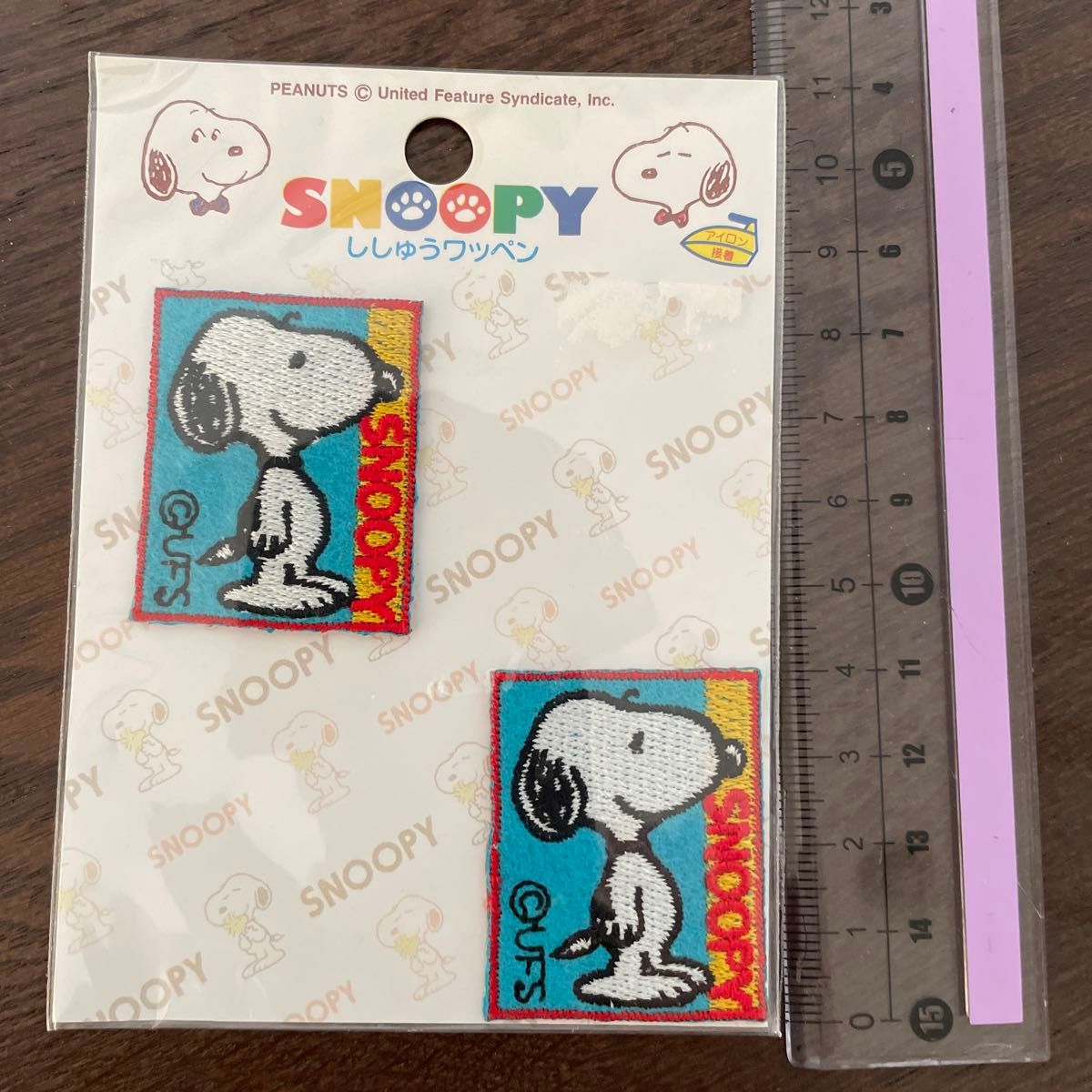 ワッペン　スヌーピー　新品未使用  snoopy