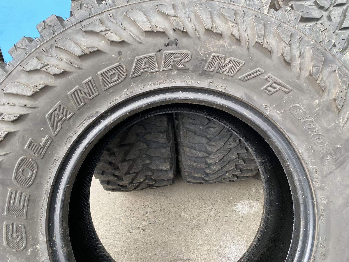 35×12.5R17 121Q 10PR 18年　　ヨコハマ　GEOLANDAR G003 中古タイヤ4本　　_画像8